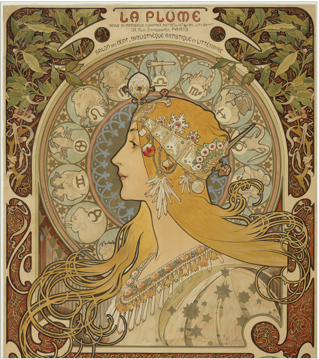 This artist blends 19th century Japanese styles with Western Art Nouveau, and his process could help you get out of a creative rut 配图 14