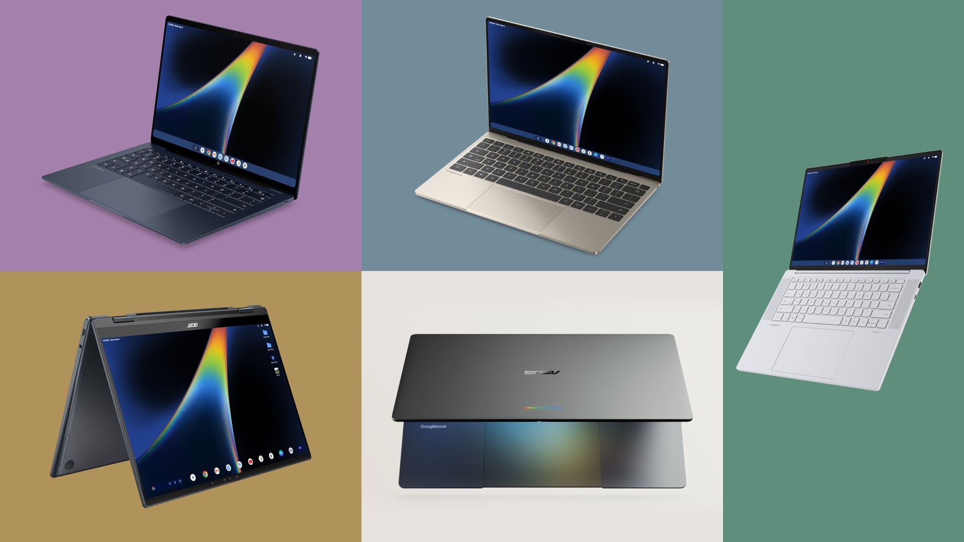 Google enlists five top laptop makers to bring its new vision to life: enter the Googlebook
