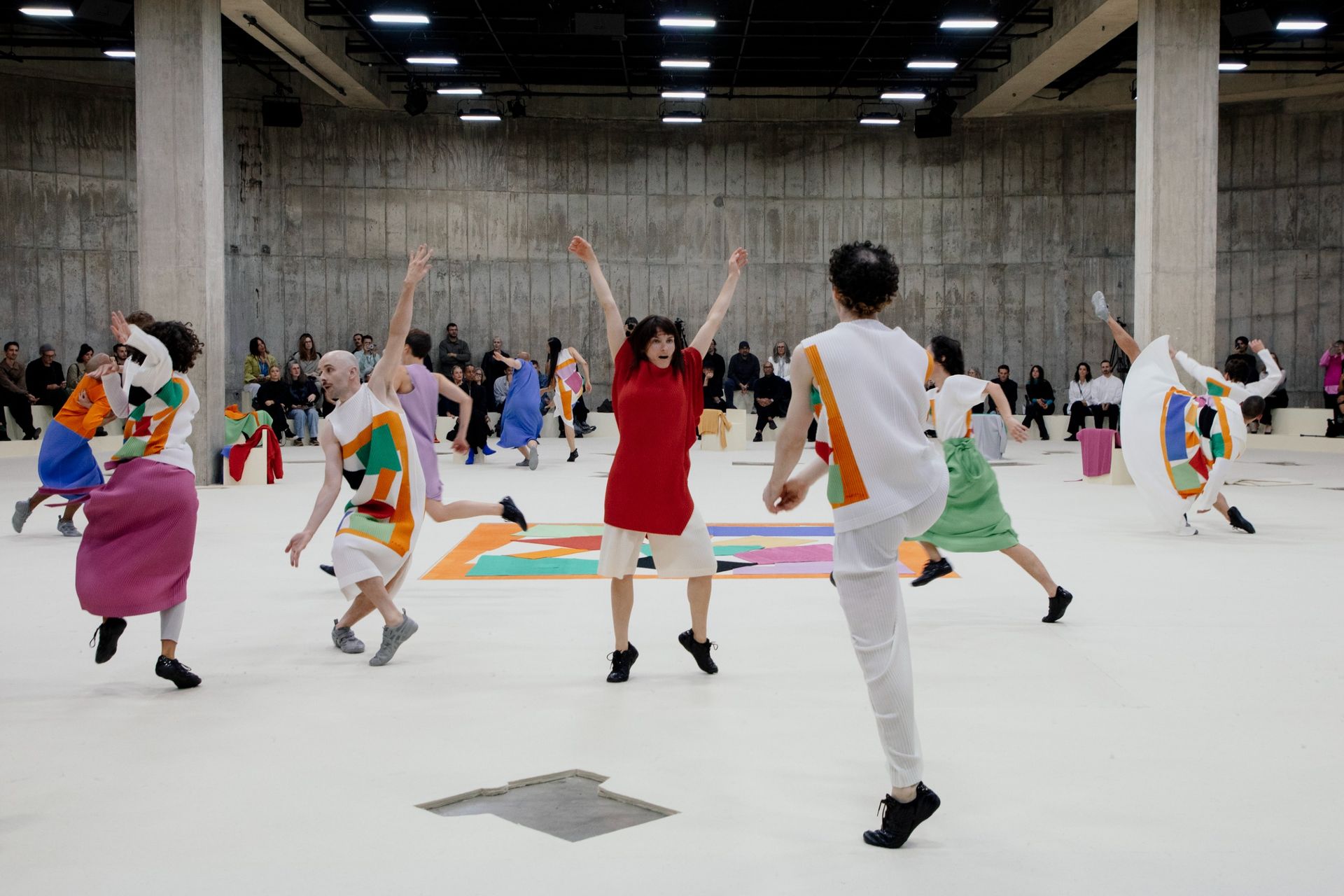 Homme Plissé Issey Miyake reimagines Matisse’s ‘The Snail’ at London’s Tate Modern