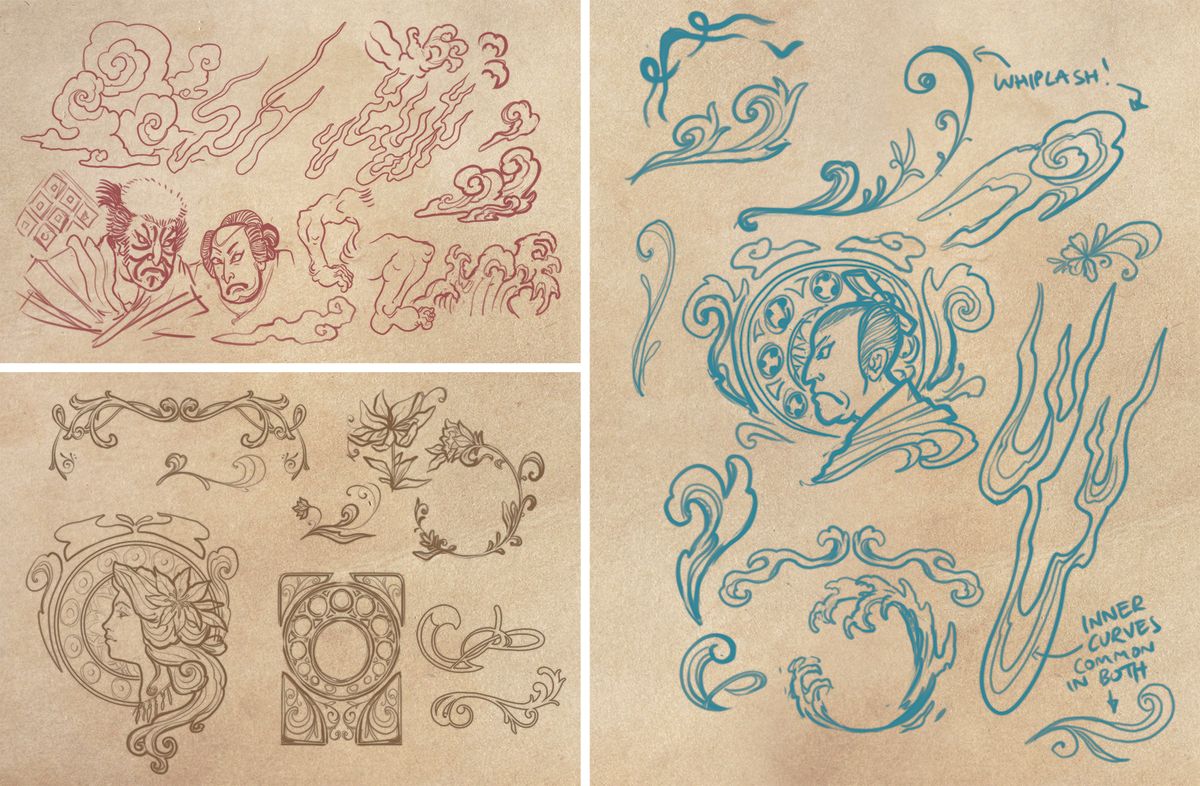 This artist blends 19th century Japanese styles with Western Art Nouveau, and his process could help you get out of a creative rut 配图 16