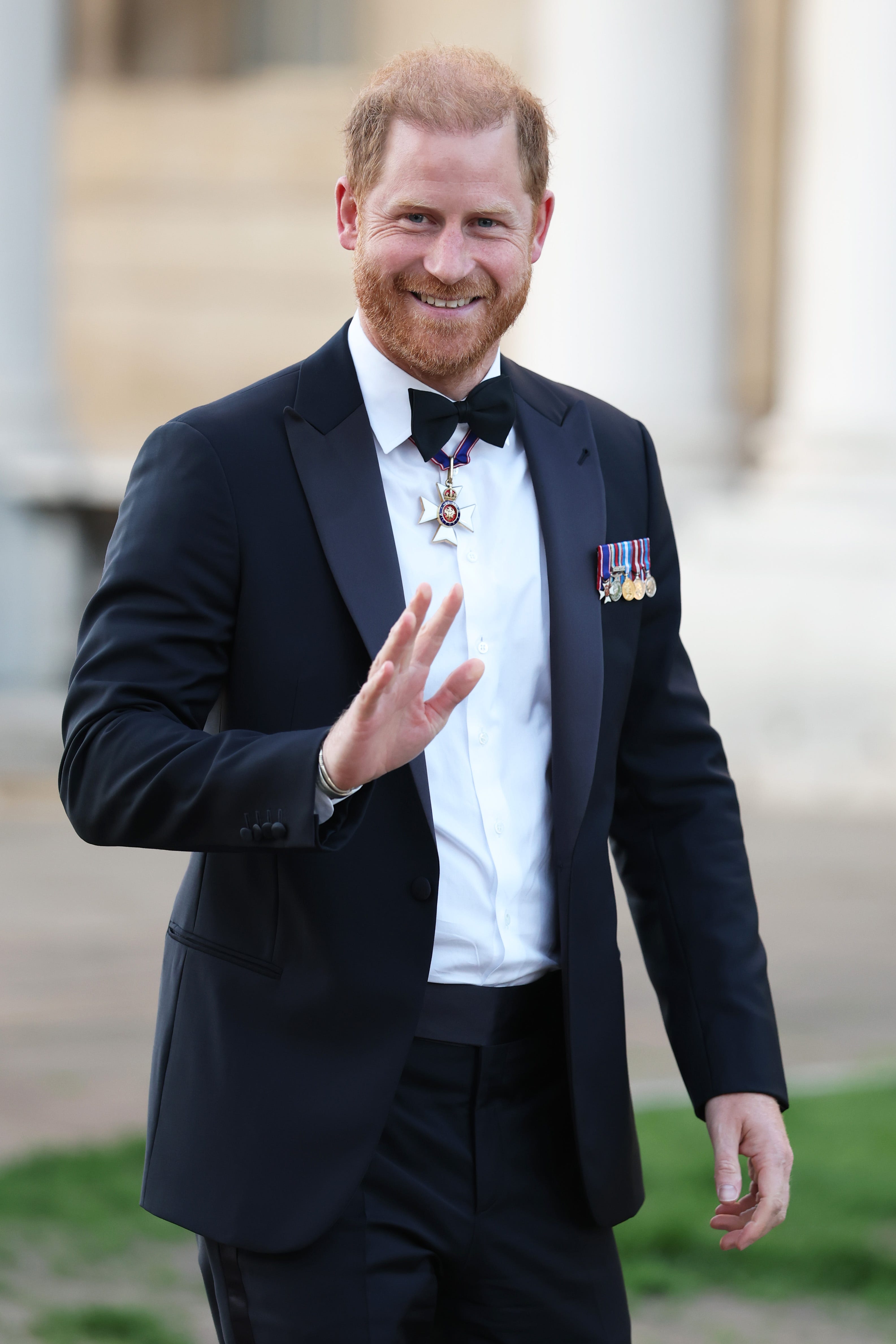 Prince Harry Attends His First Public Engagement Upon His Return to London, Sans Meghan