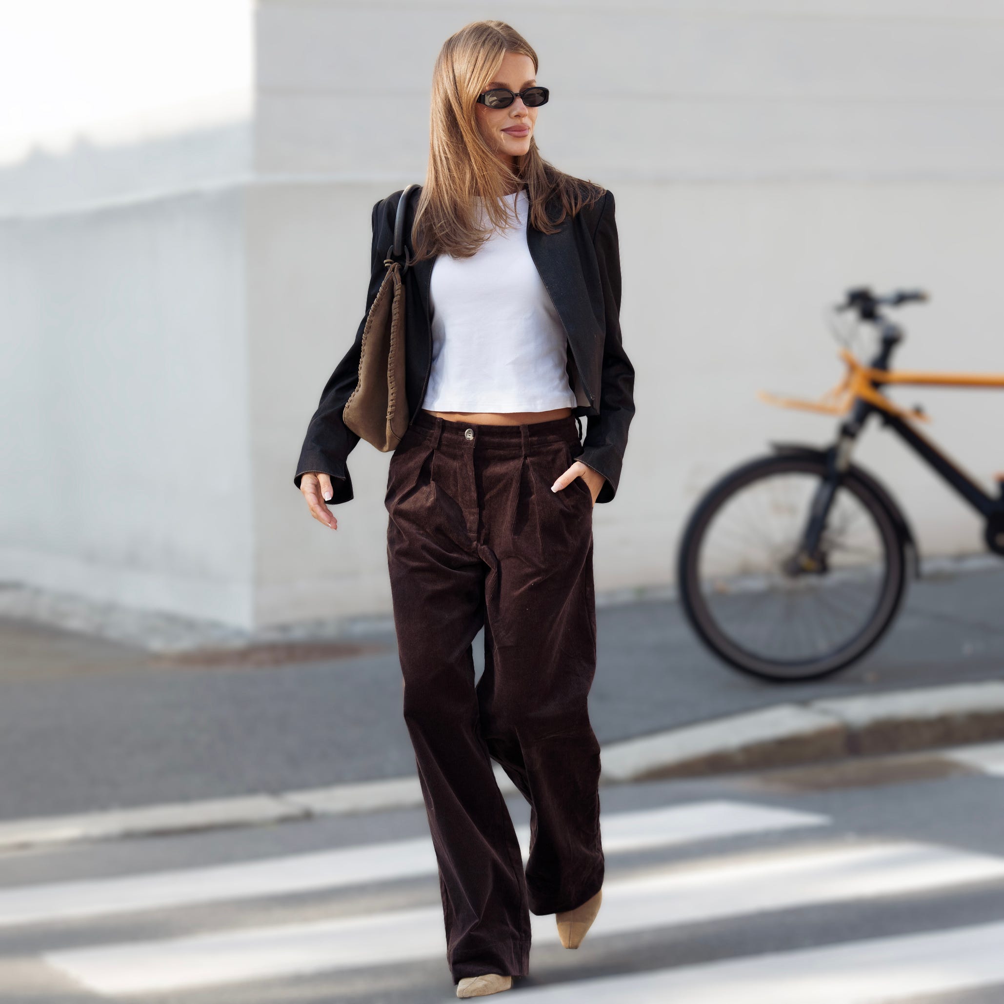 Brown Is Fall’s Must-Have Denim Hue—Shop the Chicest Editor-Approved Styles · 图 1
