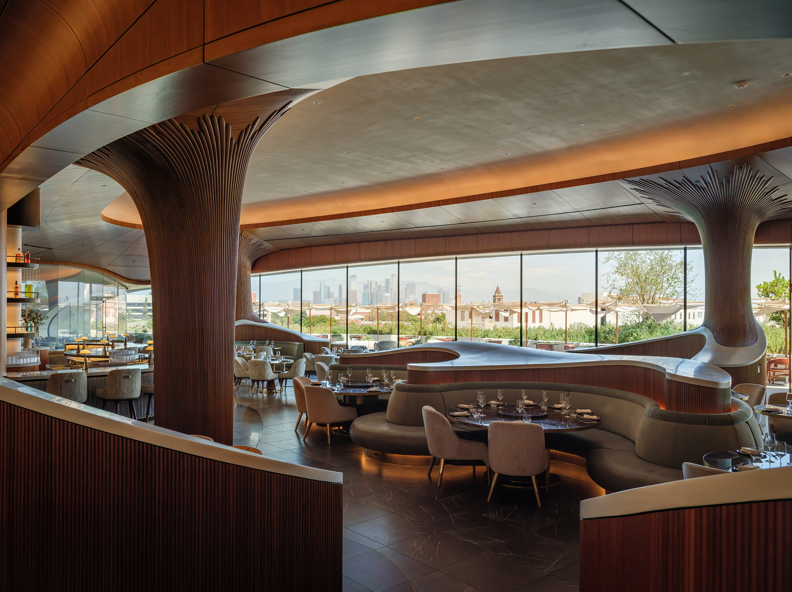 David Rockwell Builds a Sinuous Restaurant for L.A.’s New Lucas Museum of Narrative Art · 图 1