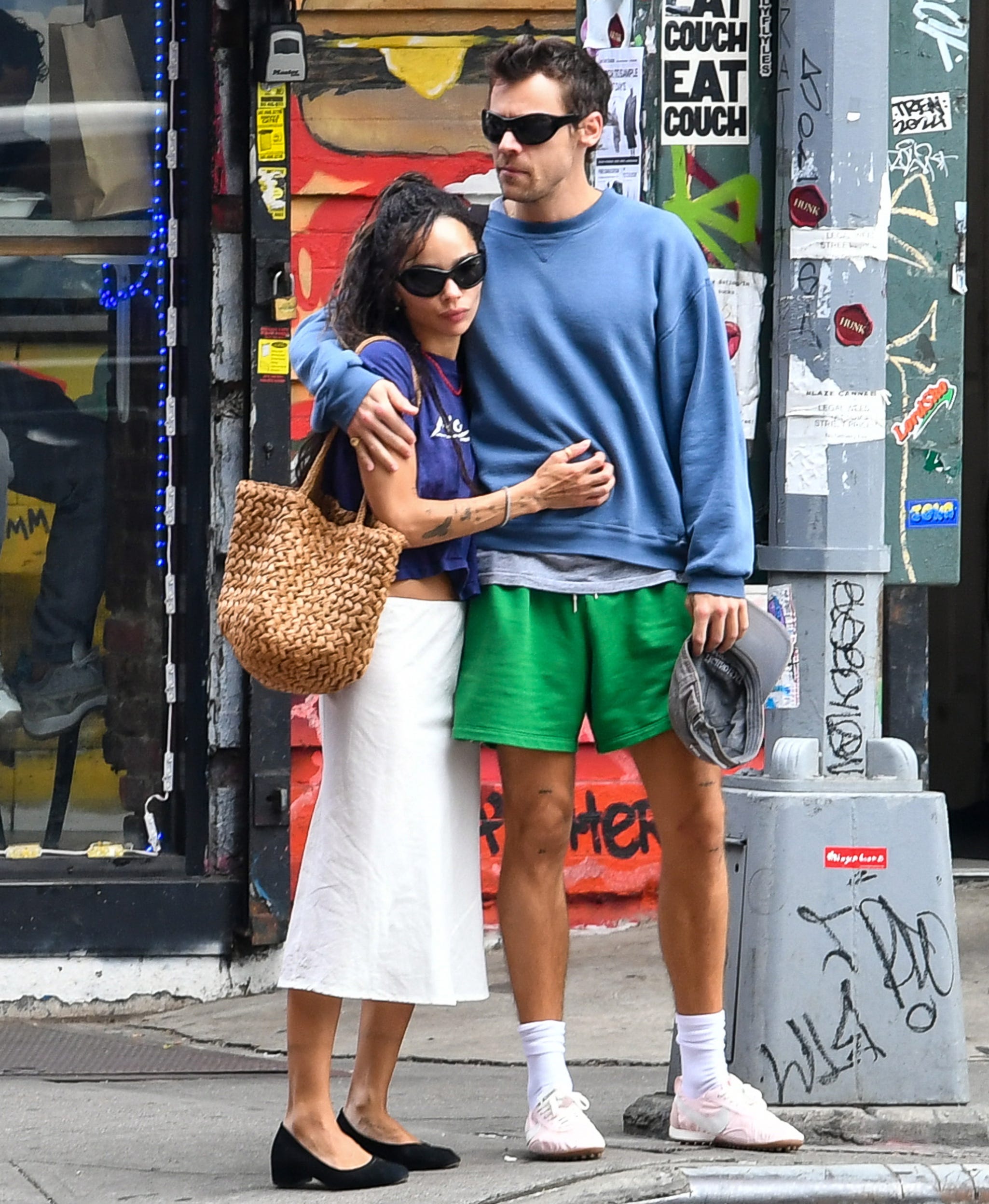 Zoë Kravitz Wears the Ballet Flat Update Beloved By Cool Girls