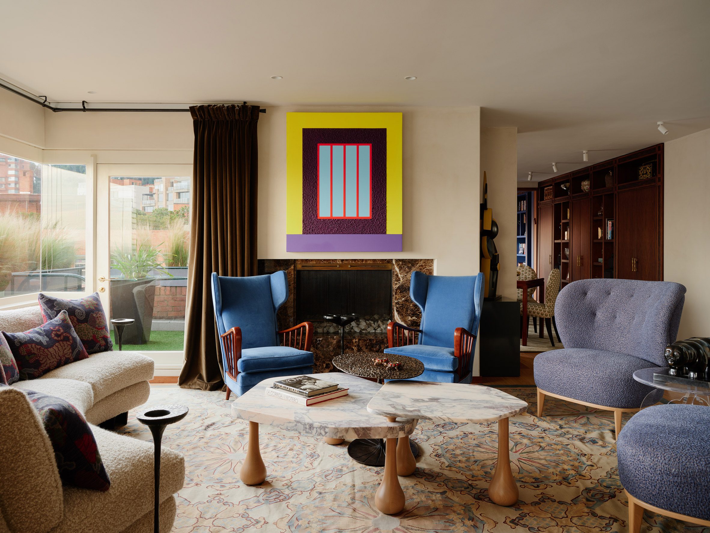 Veronica Mishaan carries out "successful juxtaposition" of patterns in Bogotá penthouse · 图 3