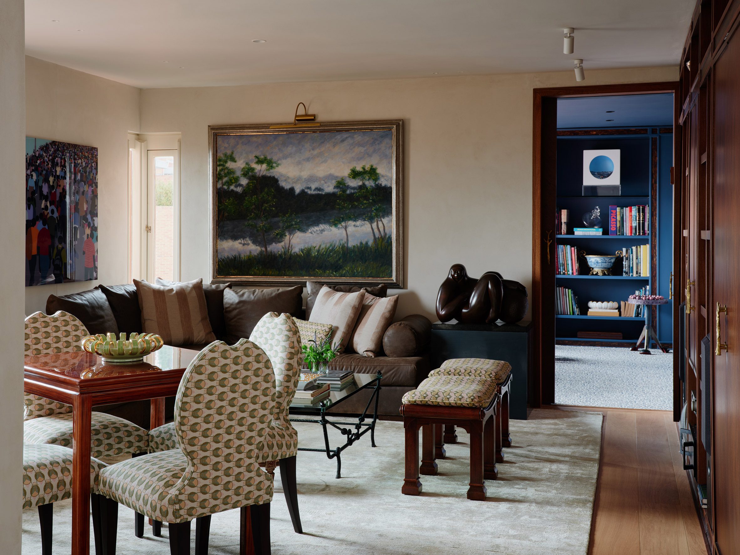Veronica Mishaan carries out "successful juxtaposition" of patterns in Bogotá penthouse · 图 4