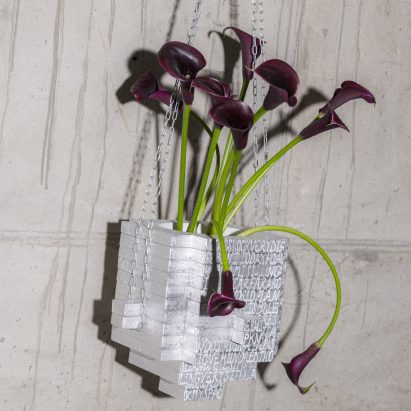 Slancha presents Hanging Baskets referencing David Bowie, brutalism and the Romans