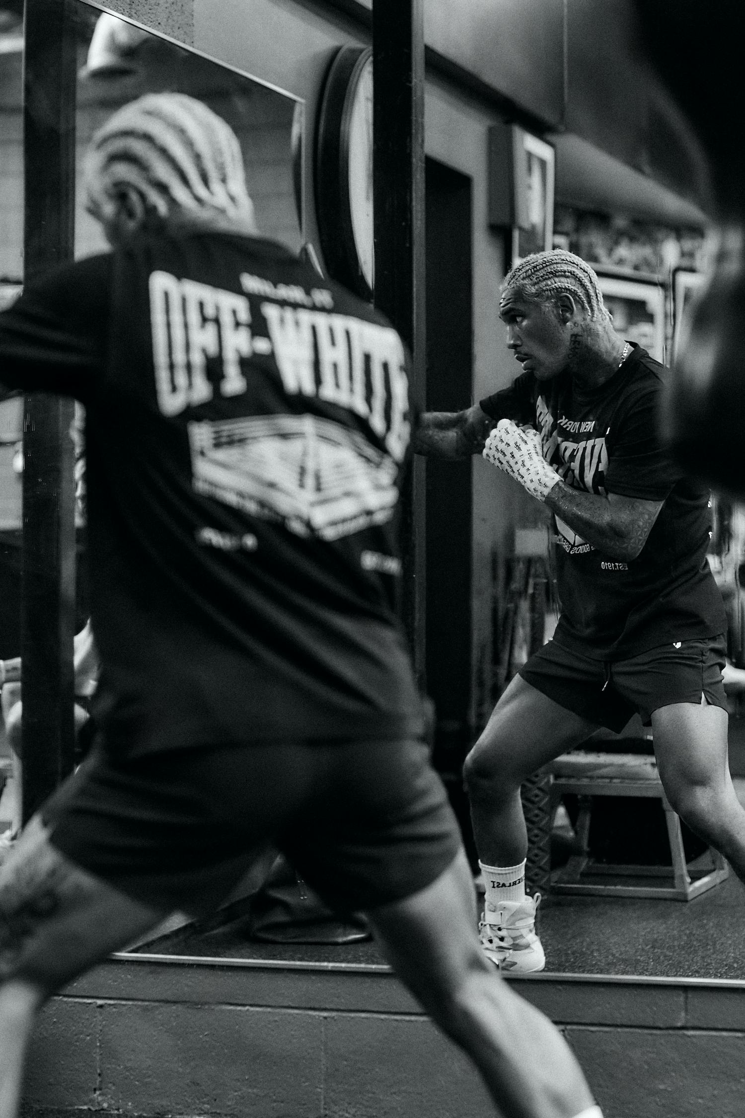 Conor Benn Taps Into His Dark Knight Energy with Off-White™ and Everlast